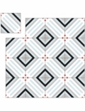 carreaux de ciment motif géométrique KP-293