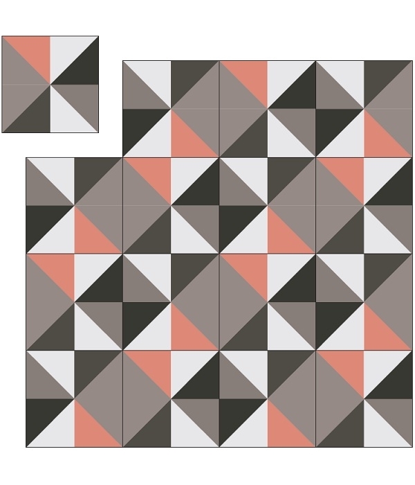 patchwork carreaux de ciment KP-49